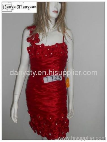 Lady formal evening dress