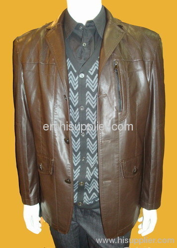 Men PU Jacket HS1901