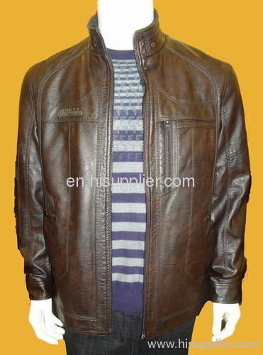 Men PU Jacket HS1902