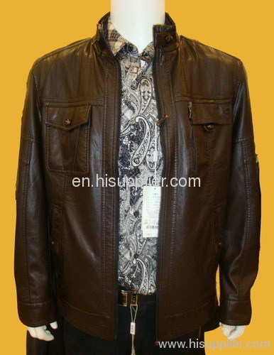 Men PU Jacket HS1903