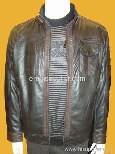 Men PU Jacket HS1904-C