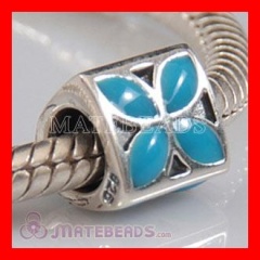 european four petal flower bead