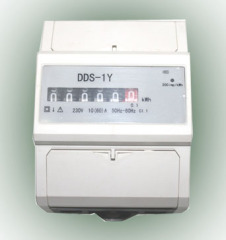 Single Phase DIN Rail Electronic Meter