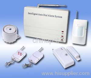 6 Zones Economical Wireless GSM Home Burglar Alarm System