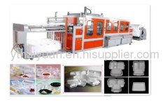 one time dishes vacuum forming machine
