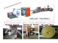 ps sheet extruding machine