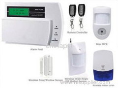 30 Zones Video GSM Wireless Home Bank Office Domestic Intruder Alarm Device support contact ID