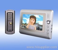 7" Handfree Color Home Video Intercom for Villa Vandalproof and Waterproof