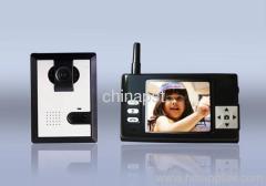 2.4 GHz 3.5" Wireless Video Intercom Doorbell take photo automatically