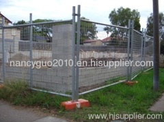 PVC coated welded wire mesh temproary fence