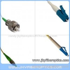 FC/APC to LC/UPC Singlemode Simplex Fiber Optic Patch Cord