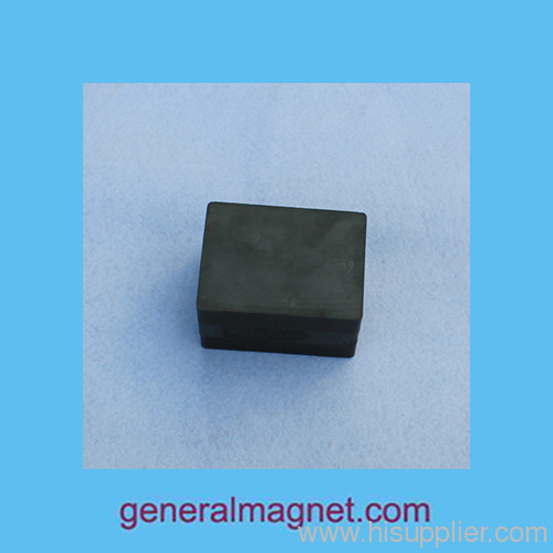 anisotropic ferrite block magnet