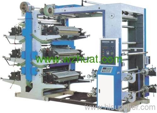 YT Series 4color Cast Iron Flexographic printing machine