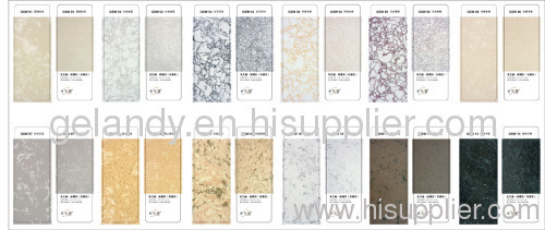 Quartz Stone with Natural stone colors(GSW)-Veins series