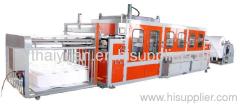 Plastic vacuum forming machine