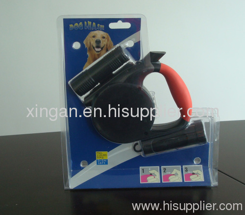 multi-function retractable dog leash