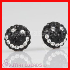 crystal Smile Stud Earrings