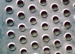 Galvanized perforated metal