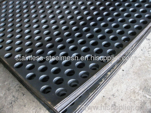 Special hole perforated metal sheets