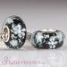 european snowflake charm Glass Beads