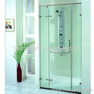 tempered glass door