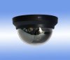 Black Video/Audio Security Camera Indoor Dome Color CCD