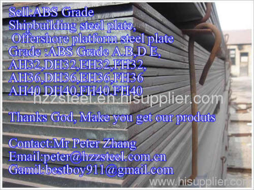 Sell:Grade ABS DH32/BV DH32/LR DH32 shipping building steel sheets