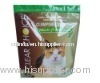 Printed plastic ziplock pet food bag