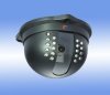 Black 15m IR Surveillance System Dome CCTV CCD Camera 3.6mm Lens