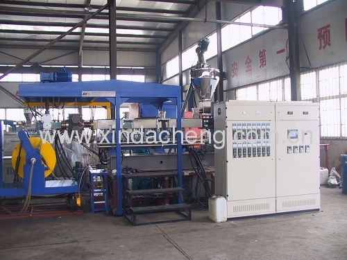 PET strap band production line