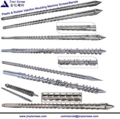 Plastic & Rubber Injection Moulding Machine Screws / Barrels