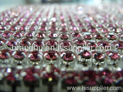 Crystal rhinestone mesh banding