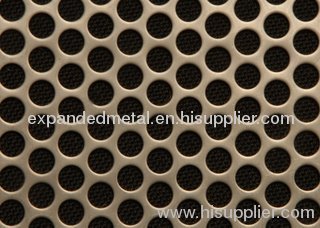 Stainless steel perforated mesh