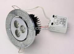 Dia.85mm 3x1w led round downlight