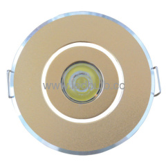 Dia.53mm 1x1w round led downlight