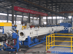 PE pipe production line (75-215mm)