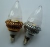 3W 3X1W High Power led candle bulb E14 base