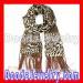 Oblong Fringed Designer Silk Scarf