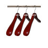 high-grade solid wood hanger for suit & coat