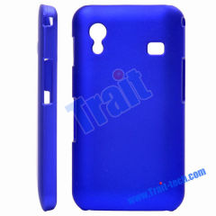Stylish Frosted Plastic Hard Case Cover for Samsung Galaxy Ace S5830(Dark blue)