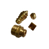 Brass precision turned parts