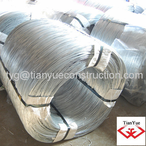 zinc coated wire galvanized wire iron wire