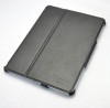 Black PU Leather Case For Ipad 2 cobopanda design