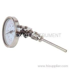 Bimetal temperature gauge