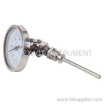 Bimetal temperature gauge