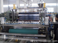 PE sheet production line