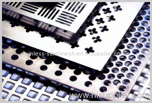 Slotted hole Perforated metal