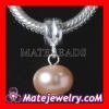Sterling Silver Charms with 10mm Nature Freshwater Pearl