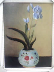 Flower oil painting