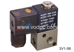 3/2 way miniature solenoid valve,3v1 solenoid valve,3v1-06